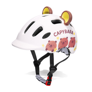 EN1078 Adjustable Lightweight Durable PC+EPS Breathable Kids' <strong>Riding</strong> <strong>Helmet</strong> Cute Cartoon Rainbow <strong>Unicorn</strong> Design JC022-347 Skate - Product Image 2