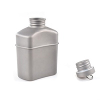 Nouvelle bouteille d'eau potable 1000ml titane cantine/bouteille OEM