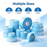 Film en rouleau plat de 55 mm x 200 m en papier médical CPP/PET pour la stérilisation par thermoscellage des kits chirurgicaux - Vente en gros