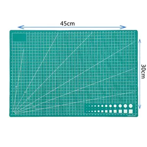 Factory Direct Sales Animal Print Pattern Cutting Mat Reversible PVC Material Colored Cutting Mat