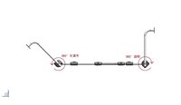 Pièces en nylon Tube de support réglable en acier inoxydable 304 uniquement (ne pas inclure le flotteur)