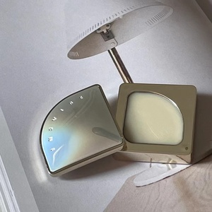 Contenitore Triangolare Girevole in Metallo Lucido Personalizzato per Profumo Solido Maschile, Balsamo Labbra, Crema, Confezione Compatta - Product Image 6