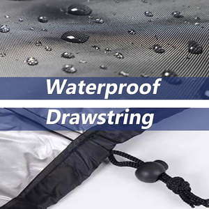 600D Heavy Duty Oxford pour four à <span class=keywords><strong>pain</strong></span> au charbon de bois BBQ Smoker Grill Outdoor Waterproof Protective Cover Pizza Four Cover - Product Image 3