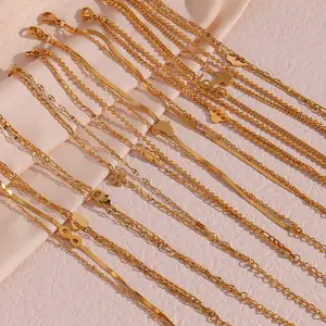 Hot Sale Double Bracelet Stainless Steel Women's Bracelet Custom Gold Plated Charm Bracelet For Unisex