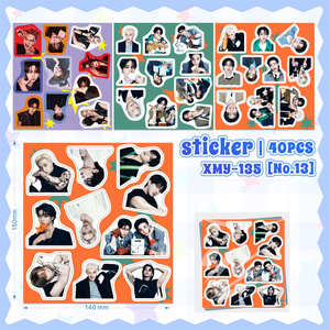 Autocollants décoratifs pour groupe de garçons Kpop, autocollants photo autocollants FELIX BANGCHAN HYUNJIN, autocollants pour ordinateur portable, téléphone, bagages, cadeau - Product Image 2