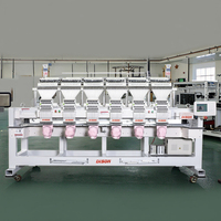 Machine à coudre professionnelle DS-ECT1206, machine à broder à 6 têtes
