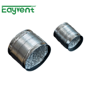 Tuyau de ventilation pour système HVAC Eayvent à montage mural, installation facile, 80-200 mm, <span class=keywords><strong>double</strong></span> <span class=keywords><strong>paroi</strong></span>, en aluminium flexible - Product Image 2