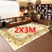 Chine 2*3 mètres de fabrication de tapis tapis et tapis de sol avec des tapis de velours de conception vintage pour des tapis de salon