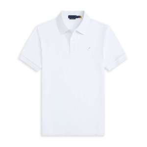 <span class=keywords><strong>Polo</strong></span> de Algodón para Hombre, Estilo Veraniego, con Cuello Holgado y Mangas Cortas, Bordado Más Vendido - Product Image 3