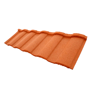 Tuile de toiture en métal revêtue de pierres de couleur arc-en-ciel, isolation thermique, tuile de toiture extérieure pour hôtel et chalet - Product Image 3