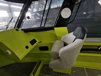 Yacht à voile en aluminium avec cabine à toit rigide de 6 m, nouvelle conception 2023, bateau de pêche avec moteur hors-bord