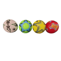 Ballon de football de taille 2 personnalisable en PVC et caoutchouc souples et sûrs pour les activités de la maternelle