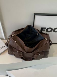Wholesale Custom Design Luxury Weekender Duffle <b>Bag</b> Fashionable High Quality <b>Gym</b> Sports <b>Bag</b> PU Leather Travel <b>Bag</b> for <b>Men</b> - Product Image 5