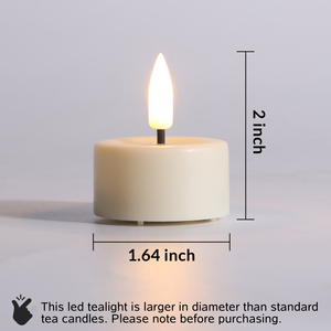 Velas LED Ecológicas Mermei, sin Parafina, sin Llama, a Pilas, sin Perfume, Hechas a Mano - Product Image 3