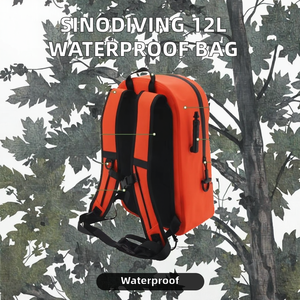 <span class=keywords><strong>Mochila</strong></span> <span class=keywords><strong>Sumergible</strong></span> Impermeable Sinodiving de 12L, TPU IPX-8, Personalizada, Hermética, Sellada, para Buceo, Pesca, Camping - Product Image 3