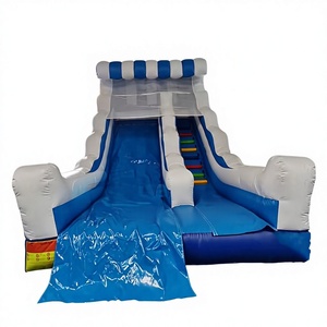 Commercial grade giant outdoor <b>inflatable</b> dry slide toboggan gonflable bounce house commercial adult - Product Image 1