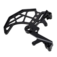 Protection de disque de frein arrière et support d'étrier en aluminium CNC pour Surron Ultra Bee, Light Bee X LBX, Segway X260, Talaria et motos électriques tout-terrain