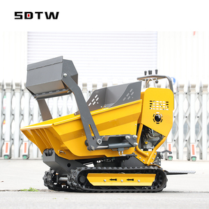 Minidumper Rupsbanden Minitransporter Met Zelfladende Schop - Product Image 5