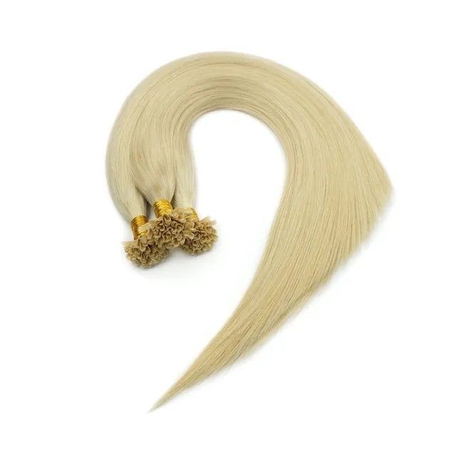 2023 Natuurlijke Braziliaanse Lente Krul Remy Hair Dichterbij Weavin Jerry Krul Haar Met Mix Kleur Haar U Tip 100 St