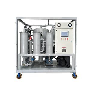 ZYD-A Siemens Plc Chongqing Top Olie Nieuwe Volautomatische Isolerende Olie Zuiveraar 9000l/H Flow 2 Jaar Garantie - Product Image 1