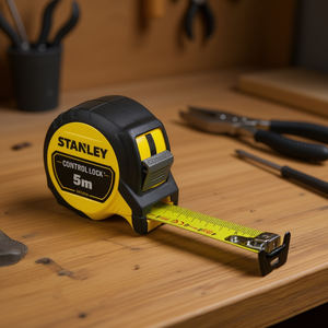 Ruban à mesurer Stanley Control Lock 5m avec crochet métallique pour des mesures précises - Product Image 3
