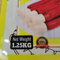 Offre Spéciale sous vide collation frites poulet Hotdogs sac en plastique 3 côtés sac scellé aliments surgelés emballage en plastique
