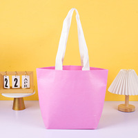 Sacs fourre-tout pliables en RPET de couleurs assorties personnalisés, robustes, spacieux et élégants, pour l'emballage de cadeaux, les activités de plein air décontractées