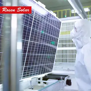 Rosen 580W N loại Topcon 144 nửa di động năng lượng mặt trời bảng điều khiển Hot Bán trong EU thị trường