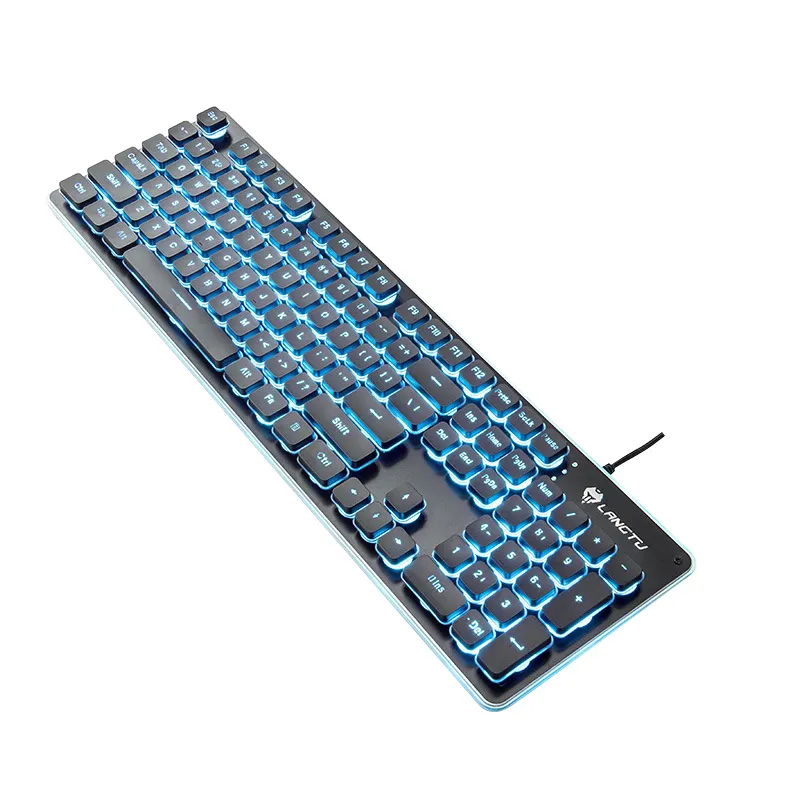 Best-selling mechanical wired 104-key multimedia gaming keyboard and mouse combo set Teclado para juegos