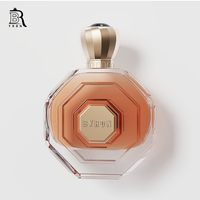 Flacon de parfum en verre de luxe en gros pour fabricants - Bouteille en verre de 100 ml avec logo personnalisé