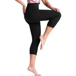 FOXA Leggings capri taille haute pour femme, pantalon de yoga et de course à pied avec contrôle du ventre - Product Image 2