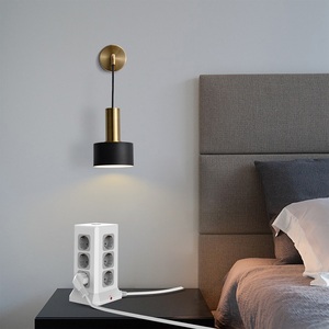 New Design Cube Power Strip Socket 12 EU Outlets 3 <b>USB</b> Ports Type-c Socket Overload <b>Plug</b> Standard CN 16A - Product Image 3
