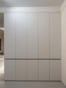 Fabricant de meubles sur mesure Meubles de chambre à coucher Armoire moderne modulaire en bois Design Garde-robe de chambre Style minimaliste - Product Image 3