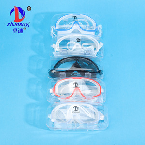 Nhà máy cung cấp trực tiếp Kính bơi với logo nhiều màu lớn Khung kính bơi người lớn - Product Image 3