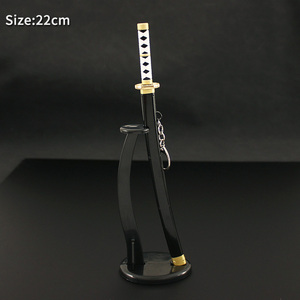 ワンピースアニメ用アラビアミニキメツのヤイバカタナキーチェーンマスターソード金属製 - Product Image 2