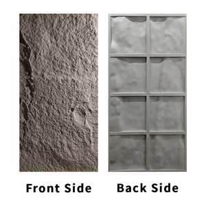 2025 Vente chaude Panneau mural en pierre de champignon PU imperméable pour revêtement mural extérieur/intérieur Design 3D moderne - Product Image 5