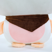 Oreiller en peluche de hamster - Nouveau coussin d'animal de dessin animé mignon pour le repos et la décoration de la pièce, poupée en peluche douce