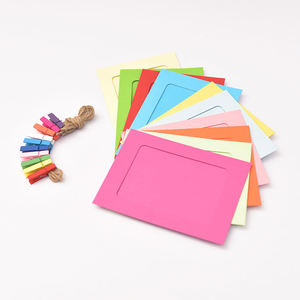 Ảnh Treo Tường Trang Trí Nhà Cửa Sinh Nhật Tự Làm Phổ Biến Khung Cắt Dán Giấy Nhiều Màu Hình Chữ Nhật Để Trưng Bày Ảnh - Product Image 5