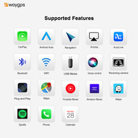 Ewaygps Pantalla Inalámbrica Carplay de 10.25 Pulgadas con Android Auto, Garantía de 2 Años, Unidad Principal GPS para BMW X5 X6 E70 E71 E72