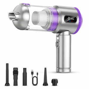 20KPa 100W Cordless Handheld Vacuum Cleaner Brushless Motor 3 Speed Portable <b>Car</b> Vacuum Air <b>Blower</b> Inflator OEM ODM - Product Image 1
