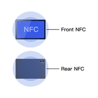 Tablette OEM 10 pouces avec lecteur rfid nfc tag pos terminal prise de commande tablette nfc