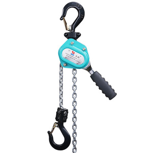Miniature Hand Operated Lever <b>Hoist</b> 0.5 Ton Chain <b>Hoist</b> Portable Lifting Tool For Ground Operation - Product Image 1