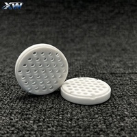 Disque de substrat en céramique d'alumine poreuse usiné CNC de précision, résistant à l'usure à 99 %, plaque filtrante en céramique poreuse
