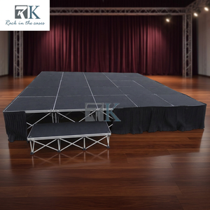 เวทีไม้อัดขนาด 30 มม. พร้อมกล่องใส่แบบพกพา ติดตั้งง่าย ลดราคา - Product Image 2