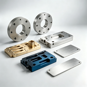 Plaques de collecteur usinées CNC sur mesure, haute précision, en aluminium, laiton, acier inoxydable, plaques de cavité, pièces usinées OEM selon dessin - Product Image 2