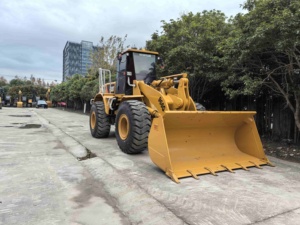 Chargeuse sur pneus CAT 966G d'origine japonaise, état d'occasion, chargeuses frontales CAT 966G d'occasion - Product Image 3