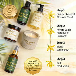 Huile Essentielle Biologique d'<span class=keywords><strong>Ylang</strong></span>-<span class=keywords><strong>Ylang</strong></span>, Extrait Floral pour Diffuseur Apaisant, Parfum d'Ambiance de Luxe, Cosmétiques, Fourniture en Gros, OEM, ODM - Product Image 4