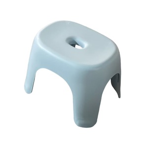 Tabouret en plastique épais pour salon, salle de bain, chaise de douche pour enfants, chaise à chaussures multicolore non pliable - Product Image 5