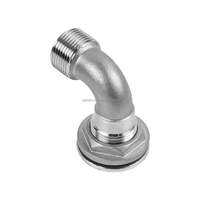 Accessoire marin en acier inoxydable 316 poli miroir pour traverses de coque de bateau
