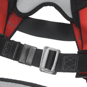 耐久性のある100％ポリエステル製高所作業用安全帯、格納式Dリングバックル、落下防止ボディ安全ベルト、落下保護 - Product Image 3